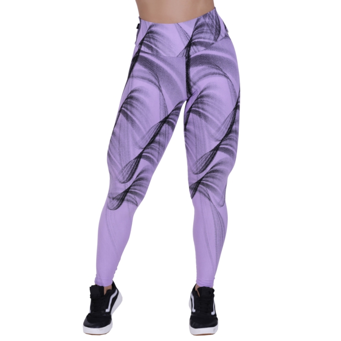 Calça Legging Feminina de Academia Jacquar Grossa Cós Alto Orbis